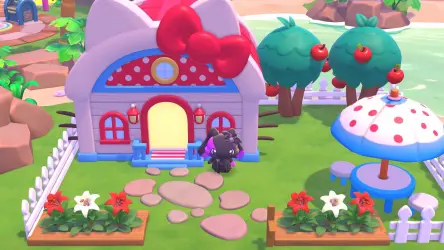 Как построить дом для Hello Kitty в игре Приключения на острове Hello Kitty