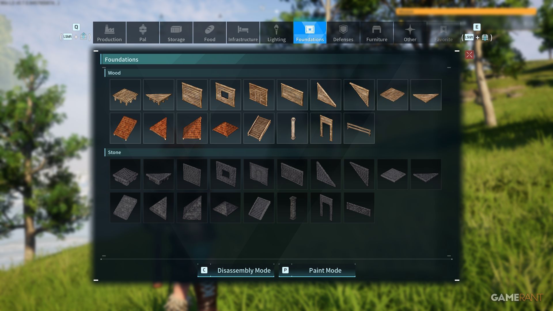 Все новые строительные элементы в обновлении 