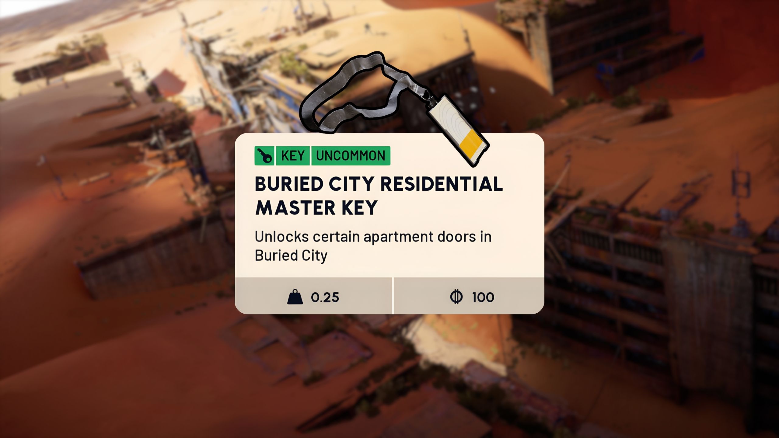 Местонахождение универсального ключа от жилого комплекса в Buried City в игре ARC Raiders