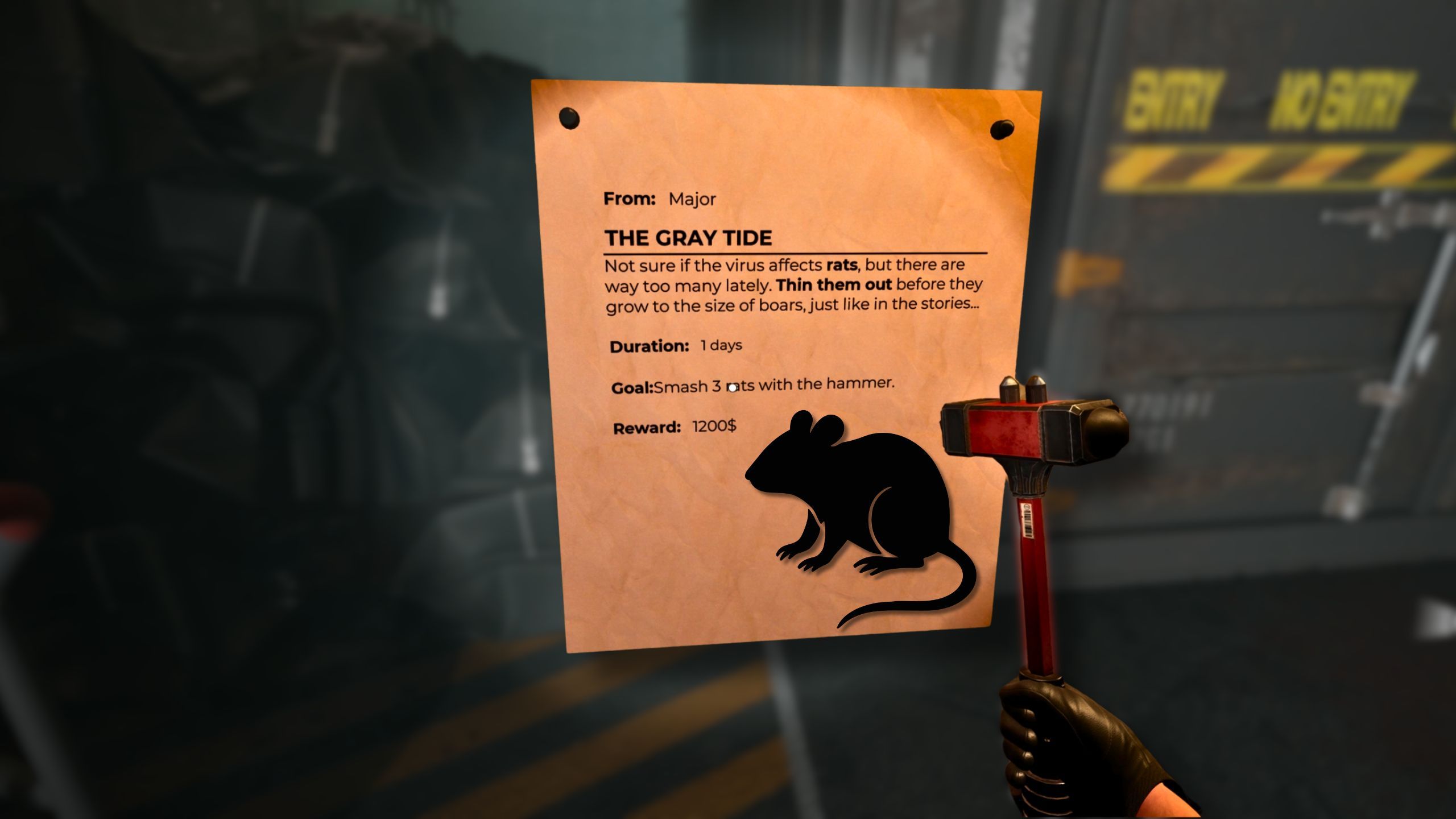 Где обнаружить крыс (Квест 